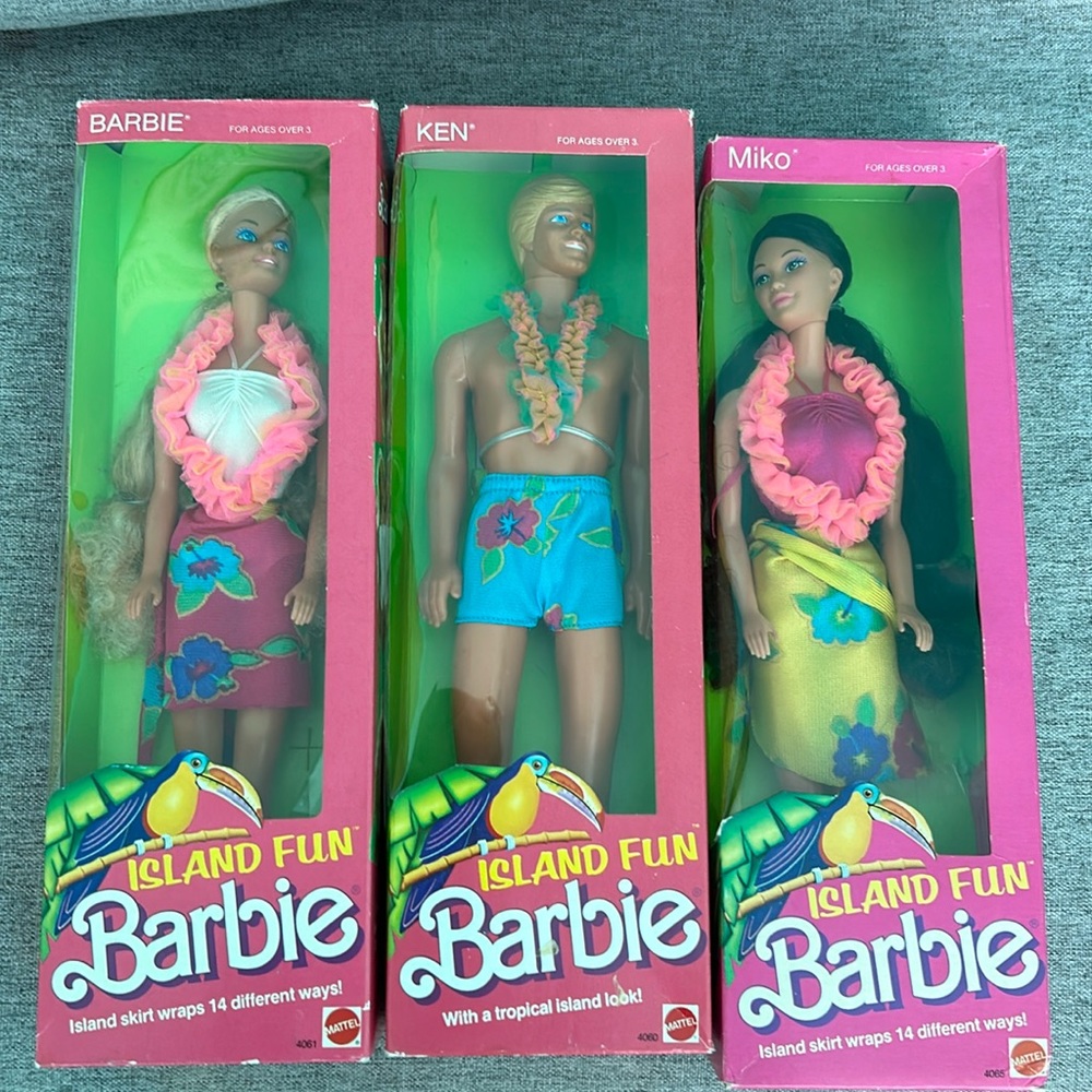 Island Fun Barbie set from 1987